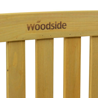 Brothers HVAC LLC Narford Outdoor Wooden 2 Seater Bench Garden Patio Furniture